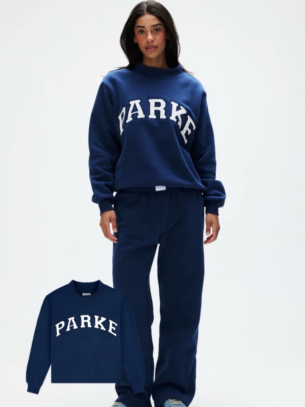 PARKE Women's Crewneck Sweatshirt S/M